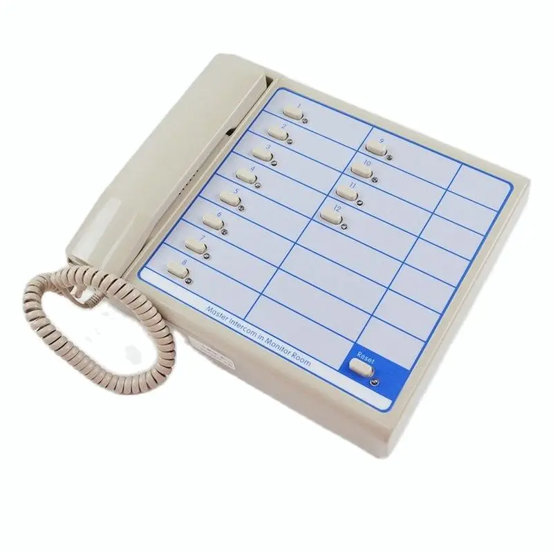 1pcs Elevator Multi-bureau Intercom Host NKT/NBT12 12A Branch Line System Room Monitoring 12-bureau Host