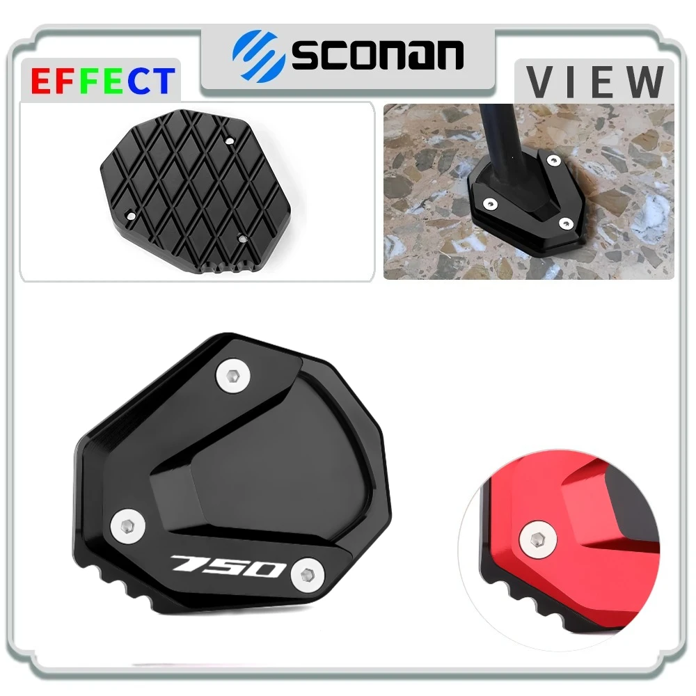 

Motorcycle Accessories For CB 750 Hornet CB750 HORNET 2023 2024 2025 Kickstand Enlarge Plate Side Stand Extension Pad 2025