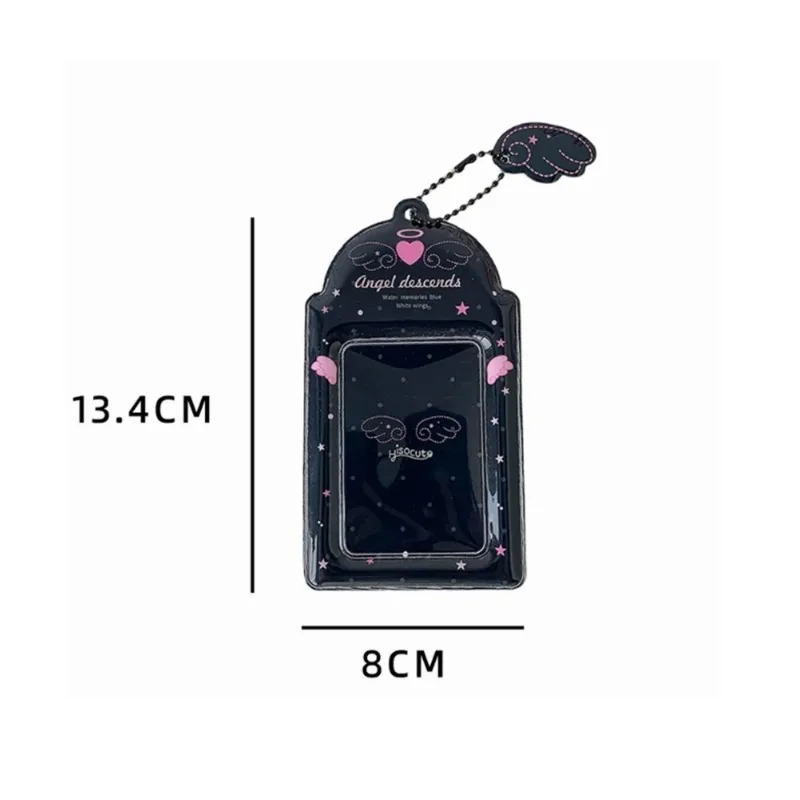 1pc Korean Ins Style Music Wings Versatile Campus Card Rice Card Love Bean Small Card Storage Set Display Pendant