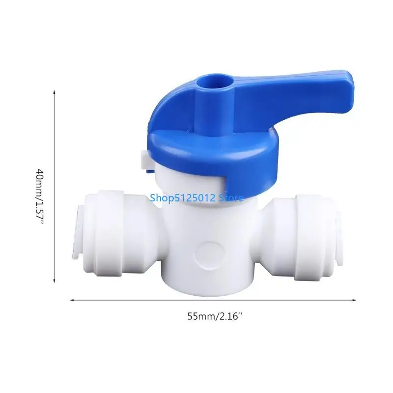 G8TC đảo ngược Osmosis RO Feed nhựa Ball cho 1/4 "ống dẫn nhanh