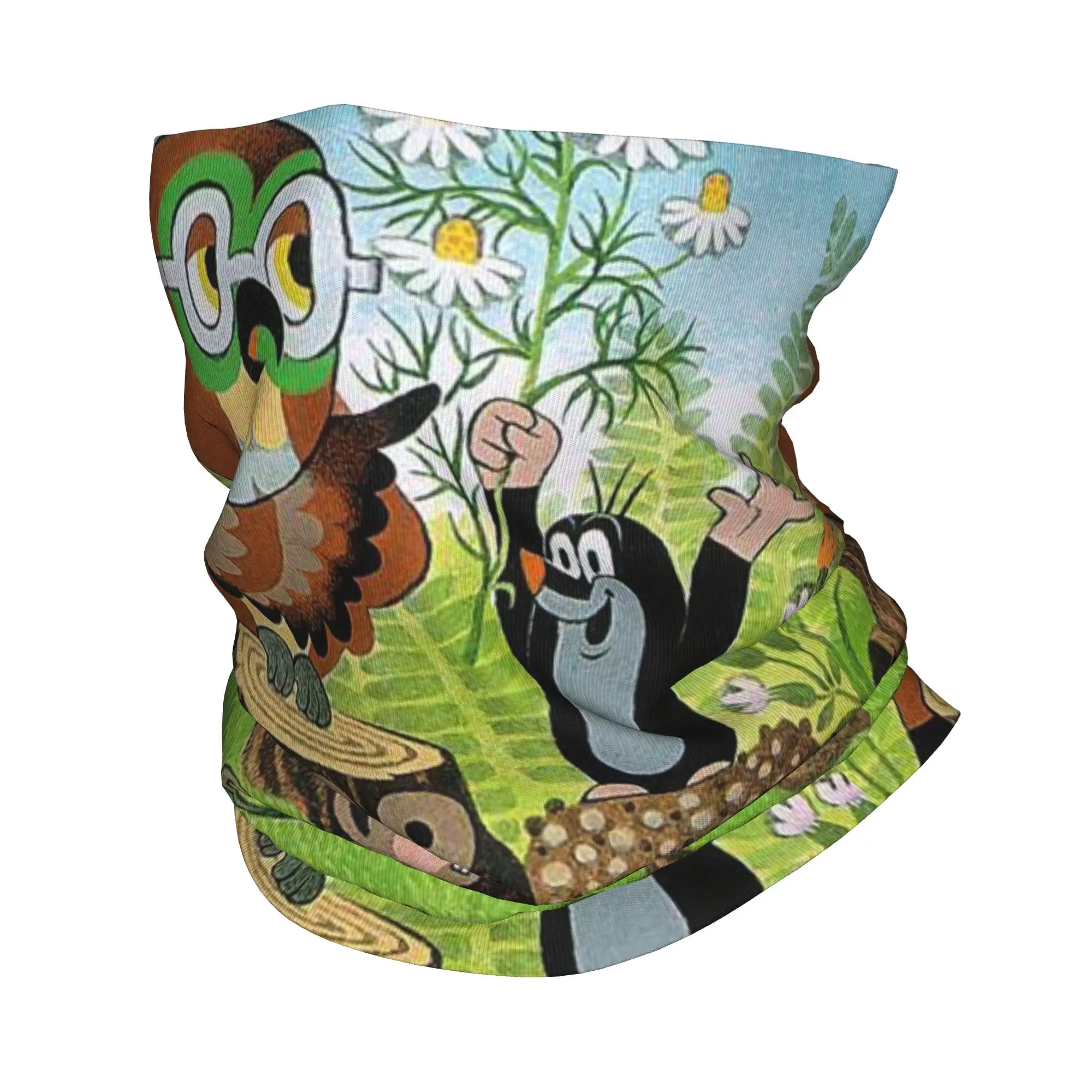 

Милый шарф-бандана Krtek Mole с принтом, теплый велосипедный шарф для езды на велосипеде, для мужчин и женщин, для взрослых