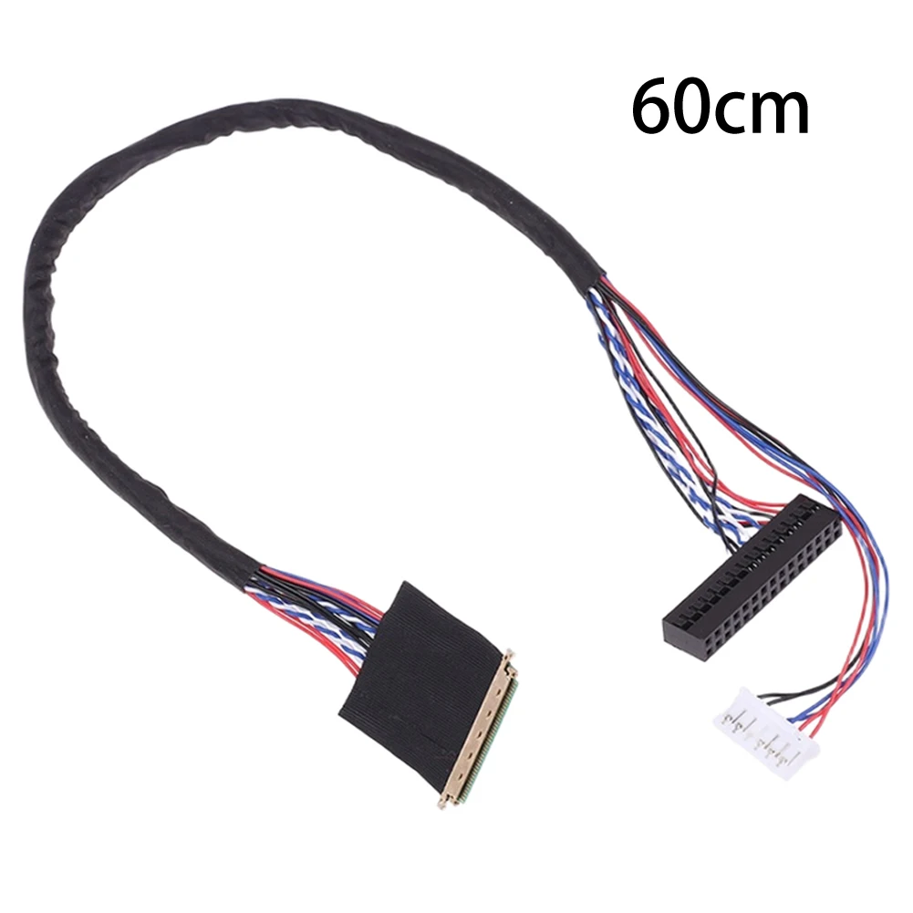 Screen Cable 40-pin  2-channel 6-bit Interfaces LED Backlight Power Interface LVDS Cable For 10.1
