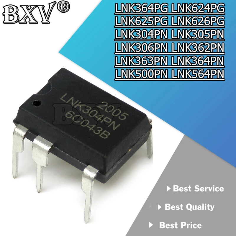 10PCS LNK364PN DIP7 LNK364P DIP LNK364 364PN LNK304PN LNK305PN LNK306PN LNK362PN LNK363PN LNK500PN LNK564PN TNY176PN TNY180PN
