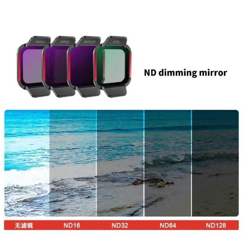 

462B Camera Lens Filter ND16/32/64/128 Neutral Density Filter CPL Polarizer Filter UAV Accessories for Flip