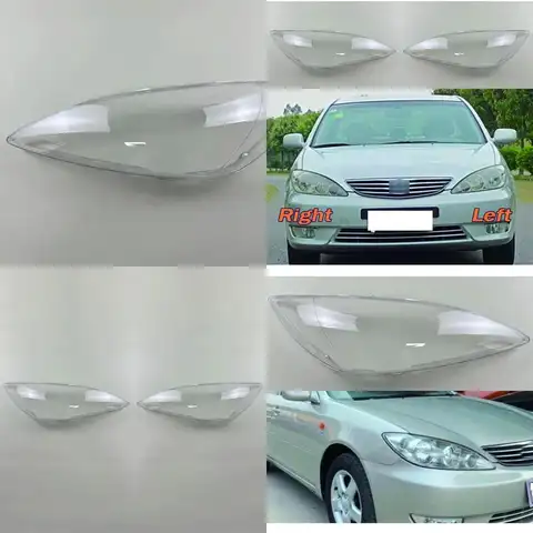 Car Headlight Cover for Toyota Camry 2005 2006, Transparent Front Headlight Shell Headlamp Lens Cover Lamp Shade Replacement, Ca