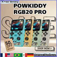 POWKIDDY RGB20 PRO Handheld Game Consoles 3.2 Inch IPS Screen Retro Video Game Players Children's Birthday Gifts Men Gifts