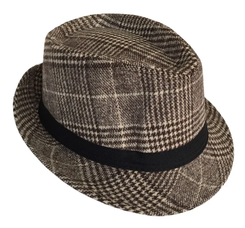 Autumn and Winter Fedoras  Men and Women Can Use British Retro Hats Fashion Gentleman Hats Jazz Hats