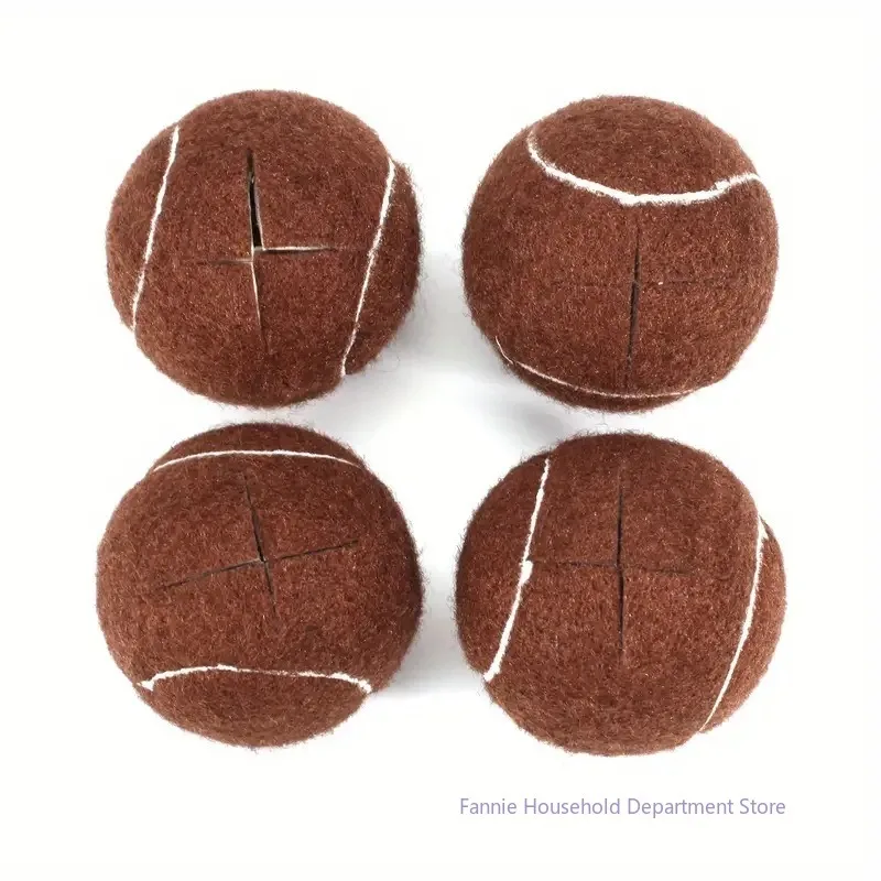 4Pcs Tennis Balls Chair Table Leg Floor Protective Pad Nonslip Table Legs Sleeve