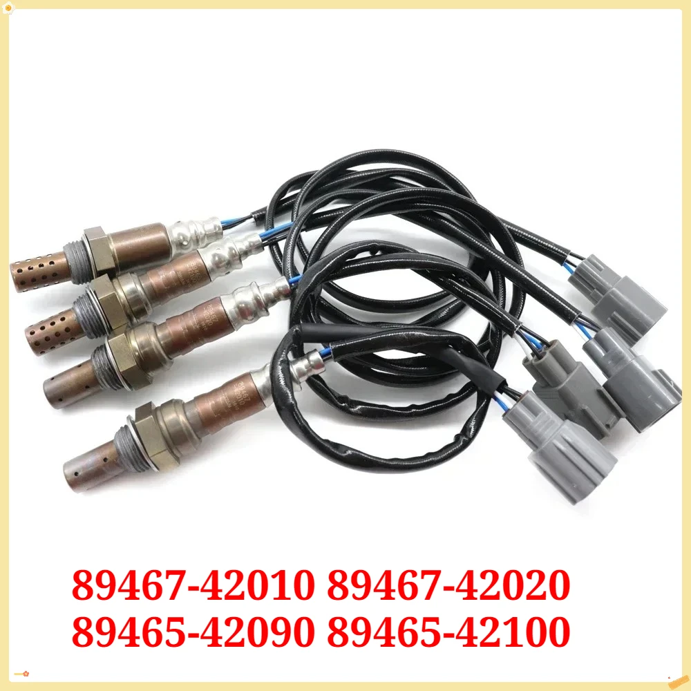 

4PC NEW Car Rear Front Air Fuel Ratio Lambda Oxygen Sensor 89467-42010 89467-42020 89465-42090 89465-42100 For Toyota Rav4 01-03