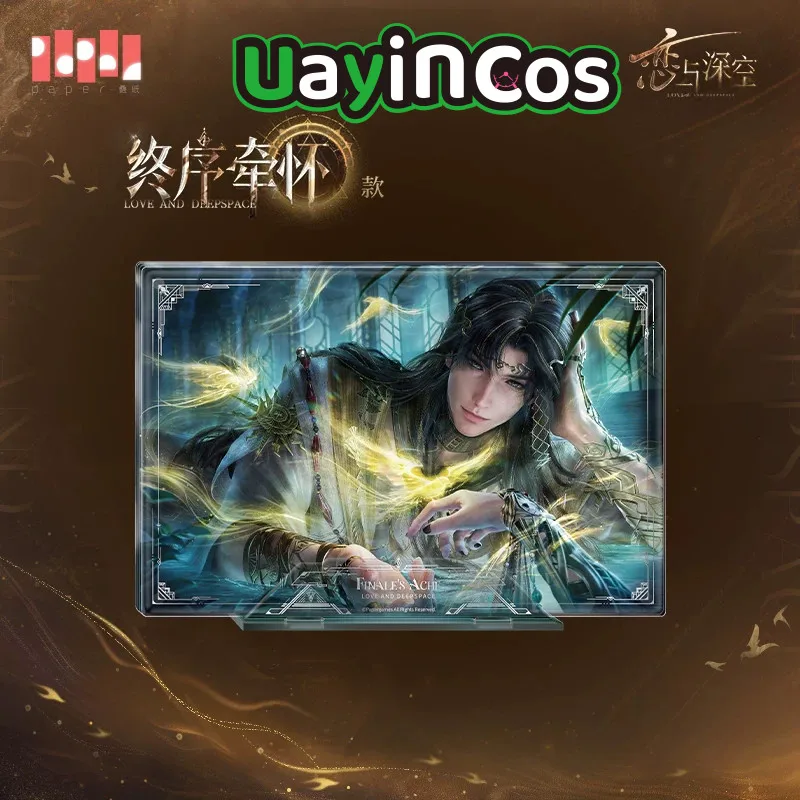 In stock Official Love and Deepspace Zayne Magnetic Multilayer Ornaments God of Annihilation Series Anime Accessories Game Toy