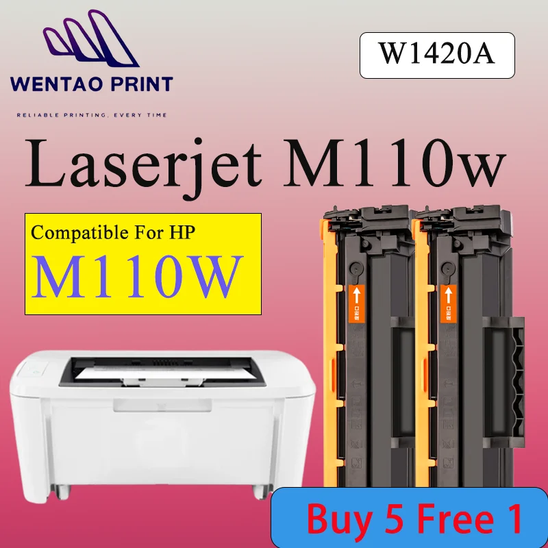 Suit For HP LaserJet M110w Specifically Designed Toner Cartridge W1420A W1420X 1420A 1420x Wintec with Chip Free Ship