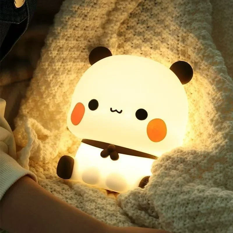 パンダ-led-ナイトライトかわいいナイトライトランプ寝室タイミングランプ装飾寝室リビングルーム装飾
