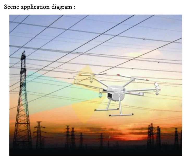 Nanoradar MR72 77Ghz Radar de onda milimétrica de feixe duplo Sensor de radar anticolisão para campo