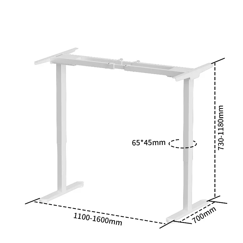 Modern, dual-motor ergonomic standing desk electric lift height adjustable desk for home/office use