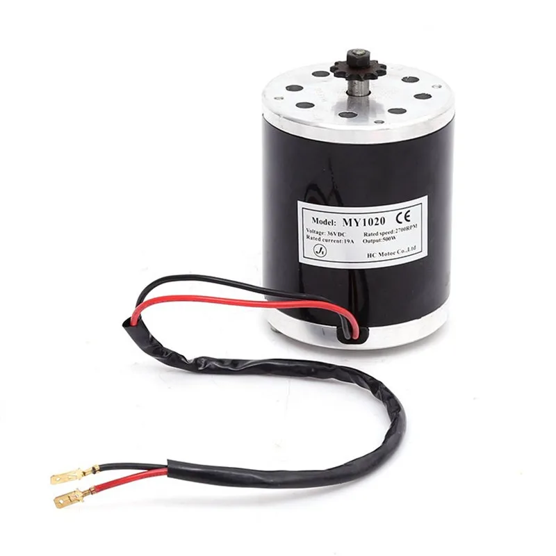 MY1020 1000W  36V 48V DC Brushed Motor Without Bottom Plate, Direct Current Permanent Magnet Brush Motor
