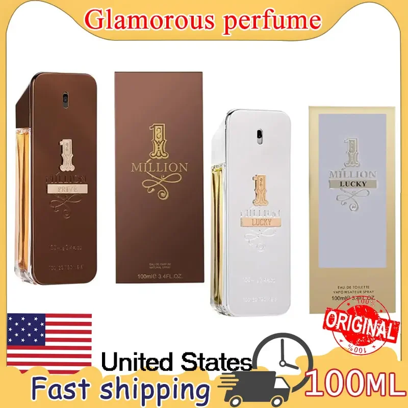 100 مللي رائحة كلاسيكية 1 مليون عطر ناضج للرجال رذاذ الجسم للرجال أو دو تواليت رذاذ عطر للرجال رذاذ عطر #1