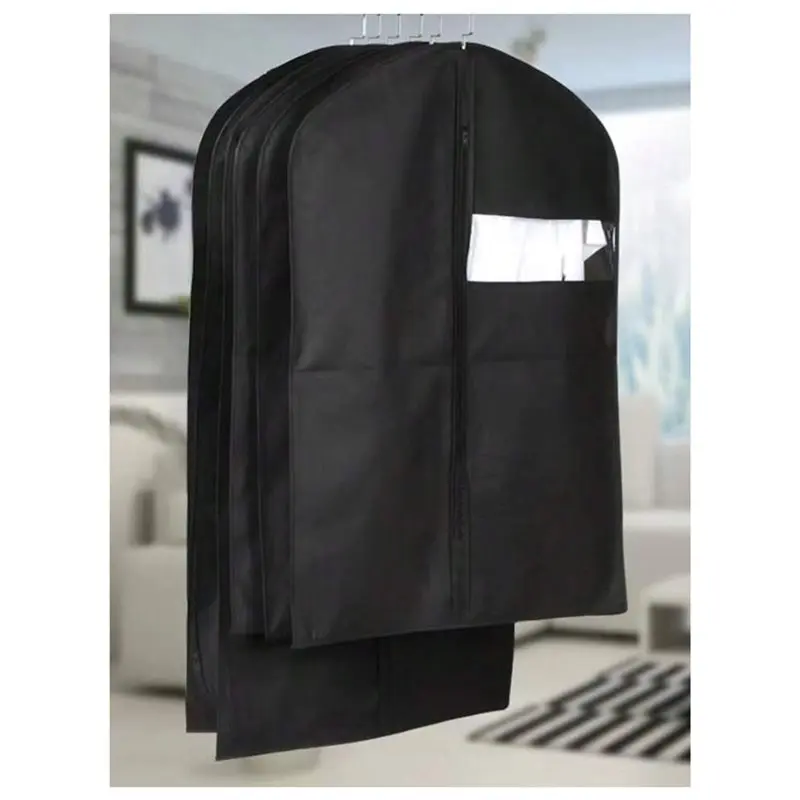 ABZL Waterproof Material Dust Covers For Clothes, 5-Pack Foldable For Wardrobe Storage