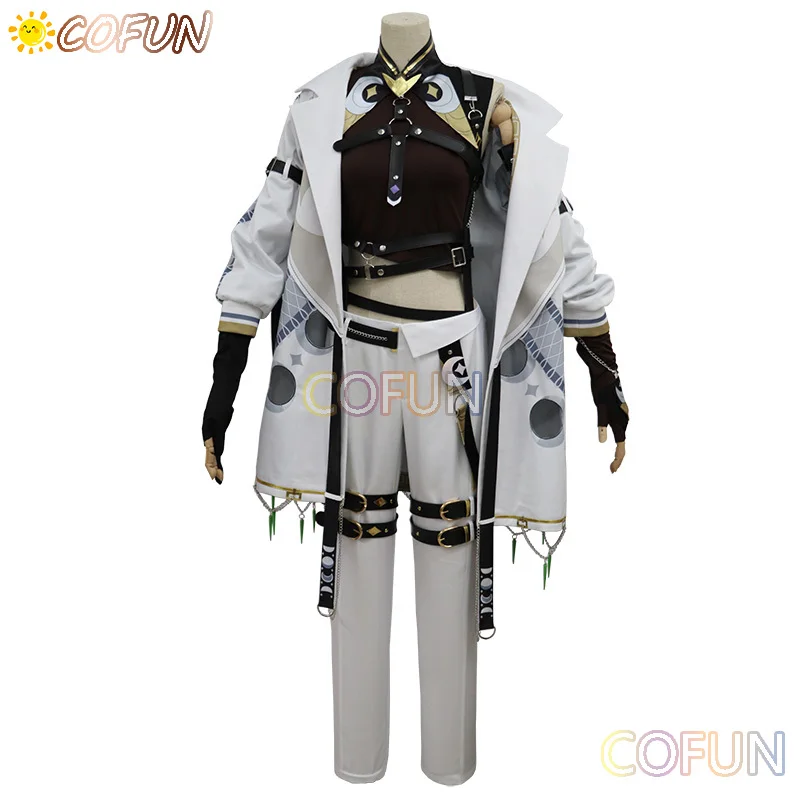 

COFUN [Customized] Game NU:Carnival Kuya Cosplay Costume Halloween Outfits Women Men New Suit Uniform