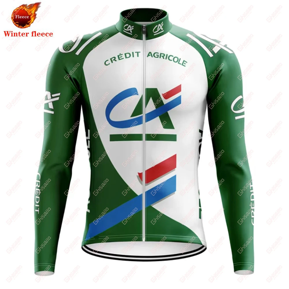 Fleece Retro Cycling Jersey for Men MTB Jersey Bicycle Team Cycling Shirt  Long Sleeve Bike Wear Premium Cycle Clothes 17 Styles