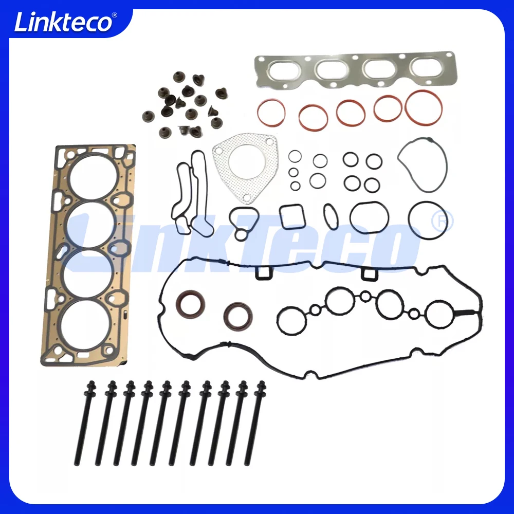 Engine Head Gasket Set Bolts Intake Exhaust Valve Kit Fit 1.8 L L4 GAS 18 XER 2H0 939 A4.000 For Chevrolet Cruze Sonic 1.8L