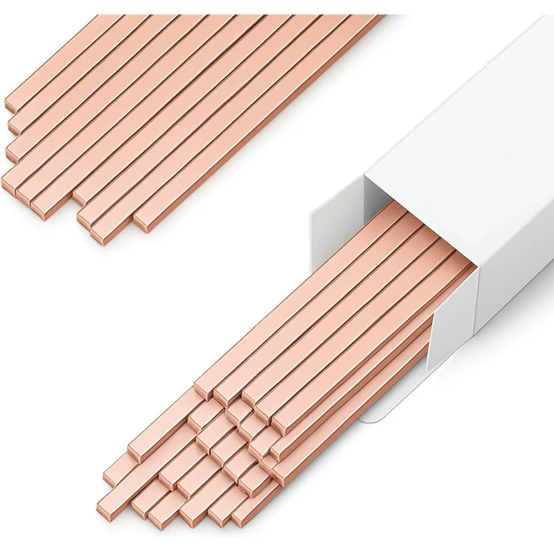 A95I-Brazing Rods-Flat Phos Copper 40 Sticks 15% Silver Solder For HVAC, Air Conditioner-Welding Alloy 25Cm