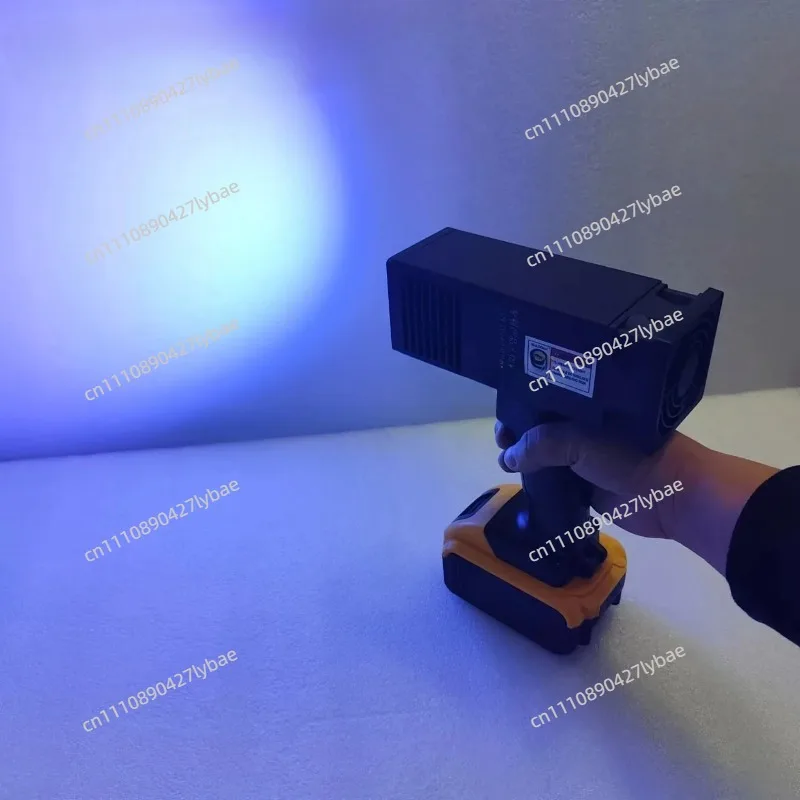 Portable Recharged Uv Lamp Automotive Sheet Metal Wireless Curing Lamp Paint Spraying Car Paint Flaw Detection LEDUV Curing Lamp