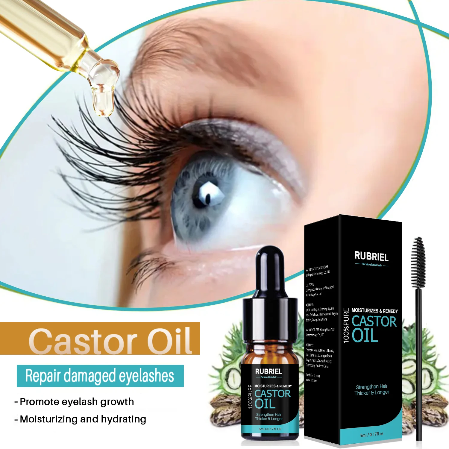 Wimper Snelle Groei Essentiële Olie Dikker Wenkbrauwen Lifting Wimpers Enhancer Langer Dikkere Verlenging Wimpergroei Producten
