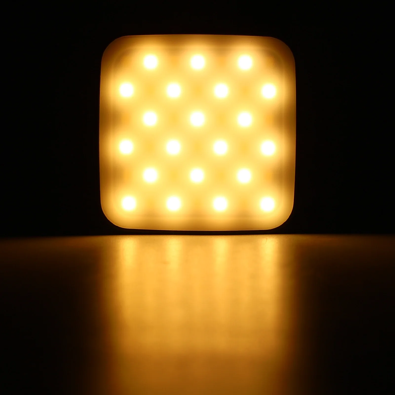 Andoer Phone Video Light Type C Rechargeable Selfie Light 2500 To 6500K CRI 95 Dual Sided Foldable Magnetic for Live Streaming