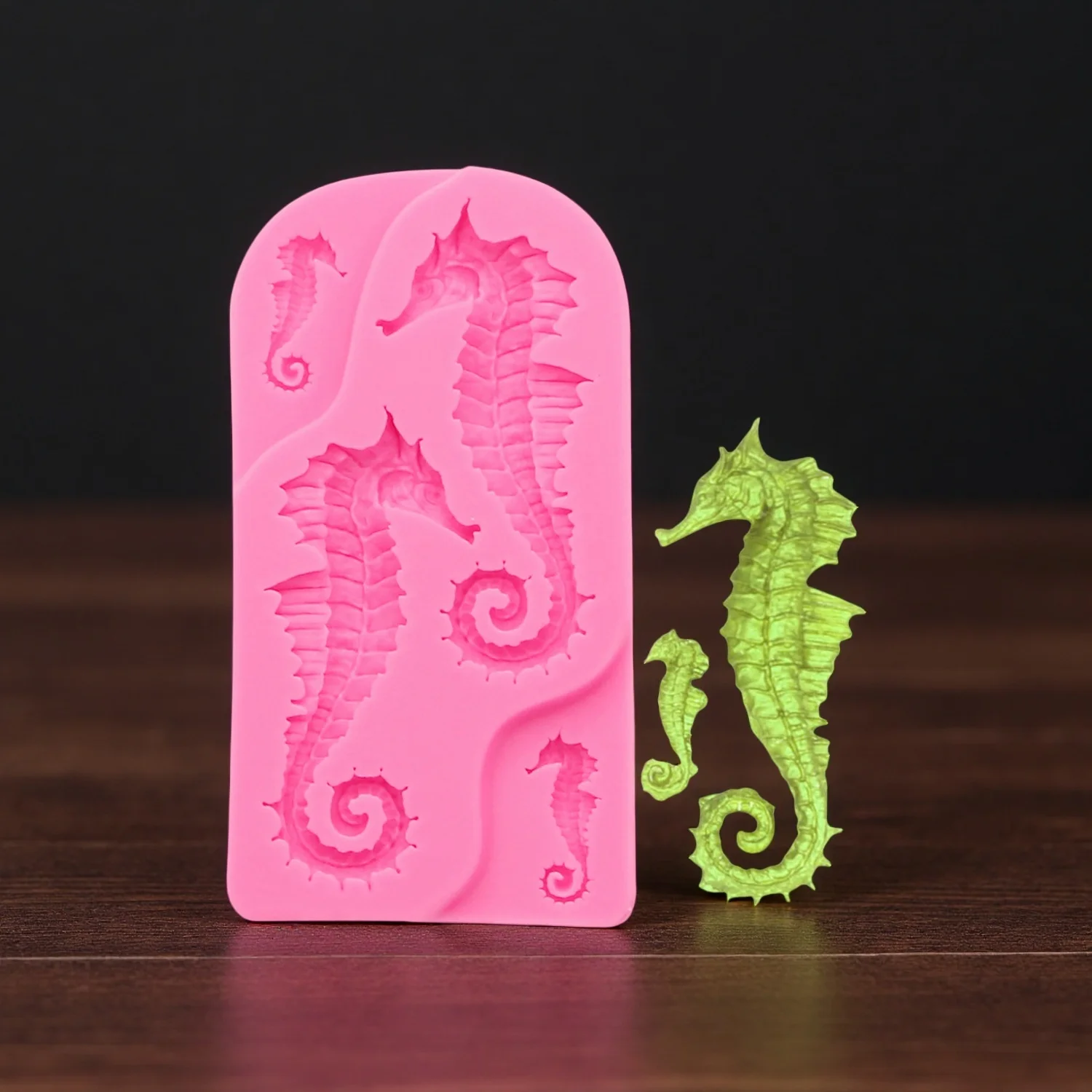 Hippocampus,Anchor Silicone Mold Making DIY Craft Chocolate, Candles Plaster Soap Ice Molds For Arts