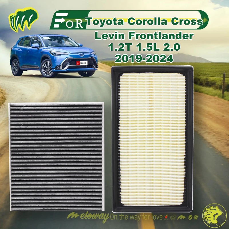 For Toyota Corolla Cross Levin Frontlander 1.2T 1.5L 2.0 2019-2024 Car Air Conditioner Filter Car Air Filter Replace Filter