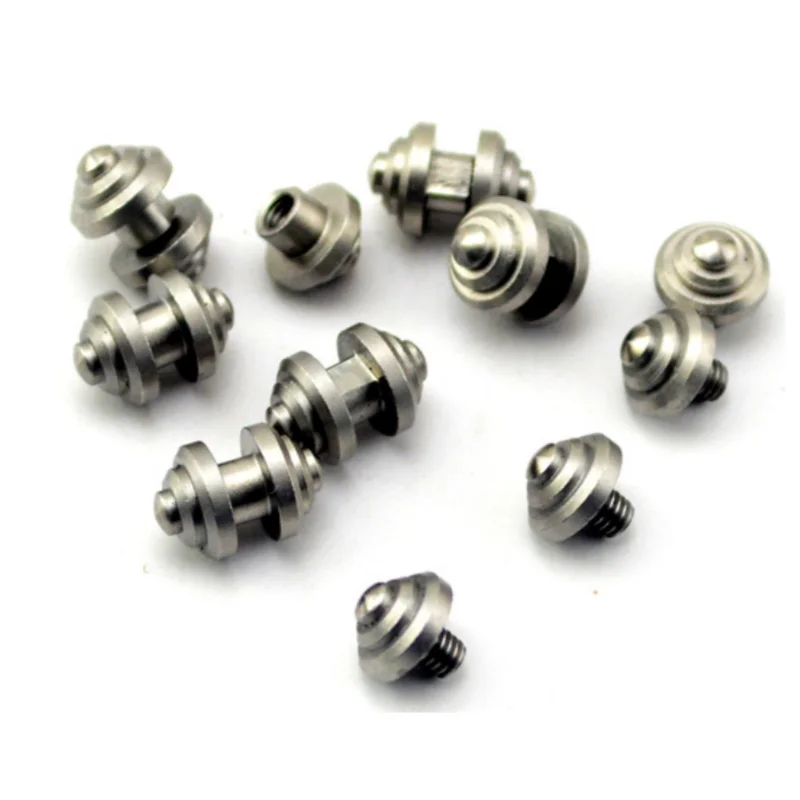 10pcs Folding Knife DIY Knife Handle Fastening Rivet Thumb Stud High Strength Push Button Axis Screw