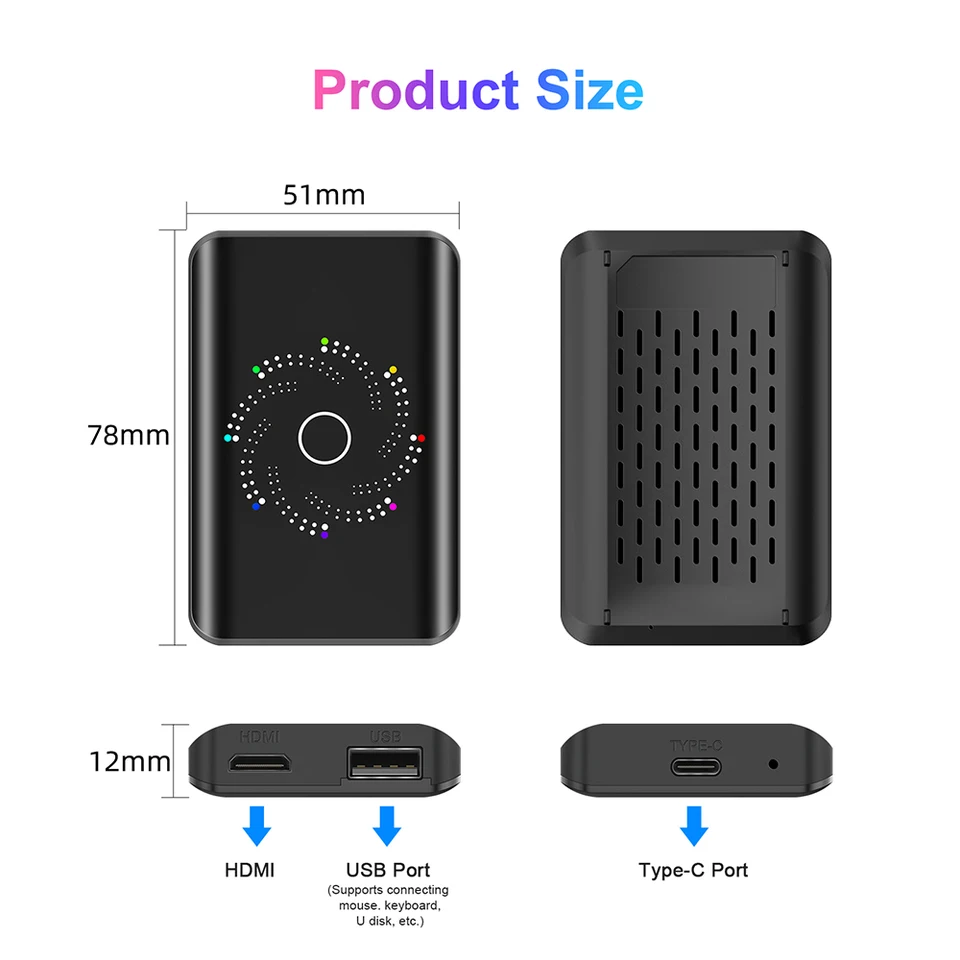 CarPlay　AIBOX　Android14　AndroidAuto Android14 Car Ai Box Wireless CarPlay Android Auto Adapter Android