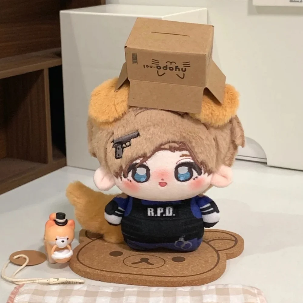 

10cm Resident Evil 9 Leon S Kennedy Cotton Cute Doll Plush Game Peripheral Collectible Figure Kawaii Gift For Fans Home Decor