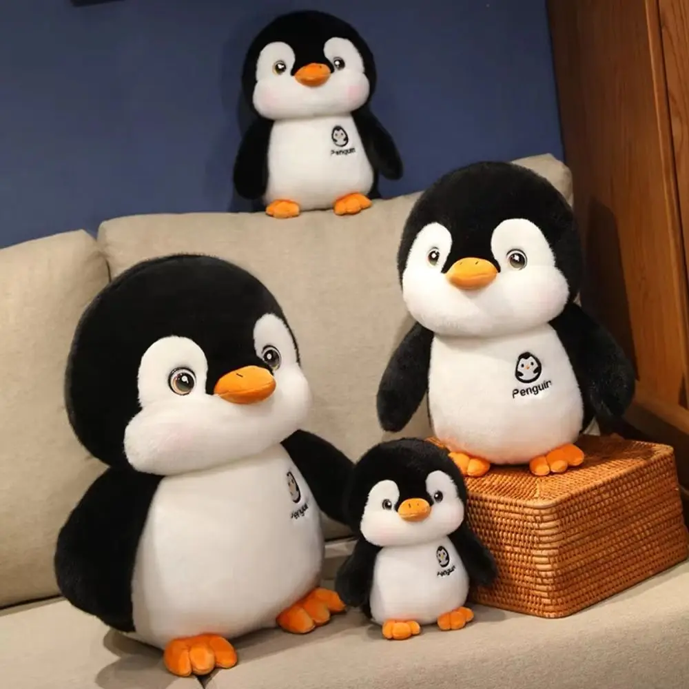 

Креативная плюшевая подушка-пингвин: милый, пухлый пингвин-пара для Нового года