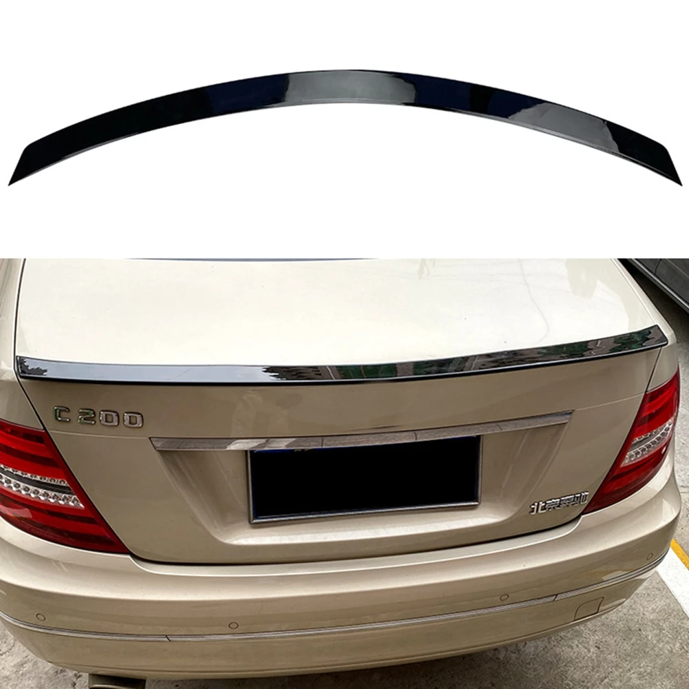 

Exterior Part Rear Sport Spoiler Wing Styling Facelift For Mercedes Benz W204 C class 4 Door 2007-2014 C180 C200 C220 C260 C300