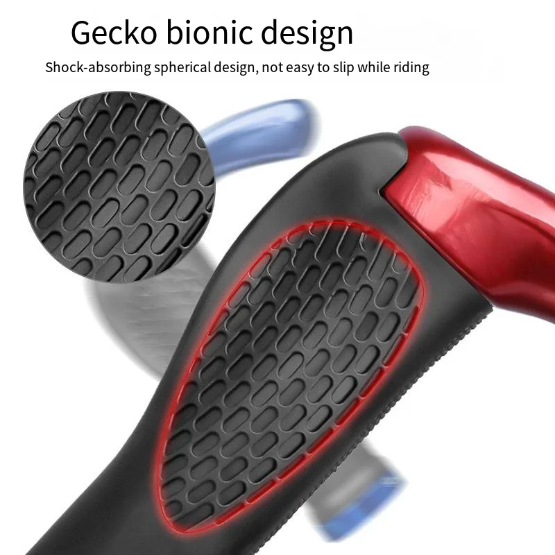MTB Grip Bicycle Handle Ergonomic Non-slip Mountain Bike Comfortable Shock Absorbing Handlebar Rubber Handle Bicycle Accessories