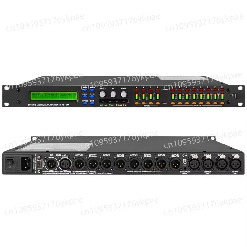 96kHz 4 in 8 Out Speaker Management Processor DP448 Professional Digital Signal Processing Speaker Management System Processor