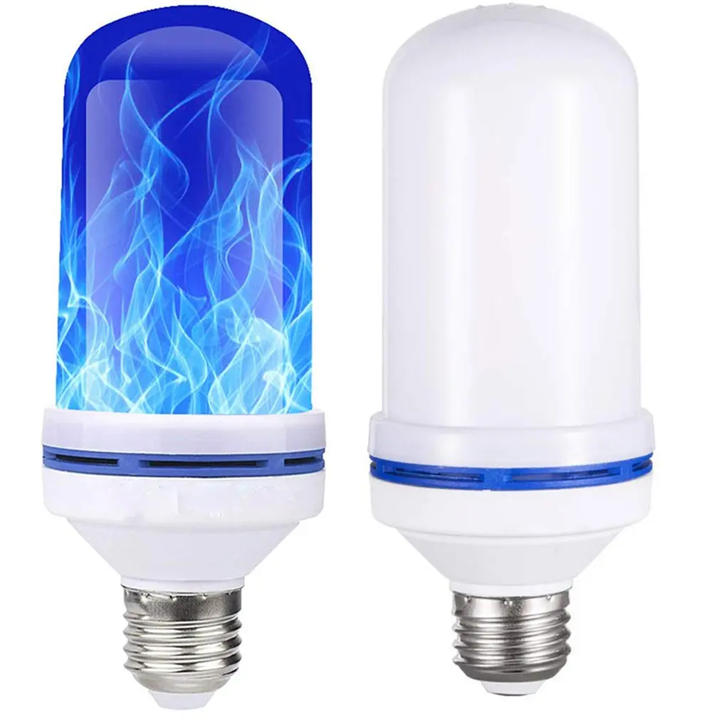 家の装飾用のLED電球,火のちらつきライト,動的炎効果,85v-265v,e27