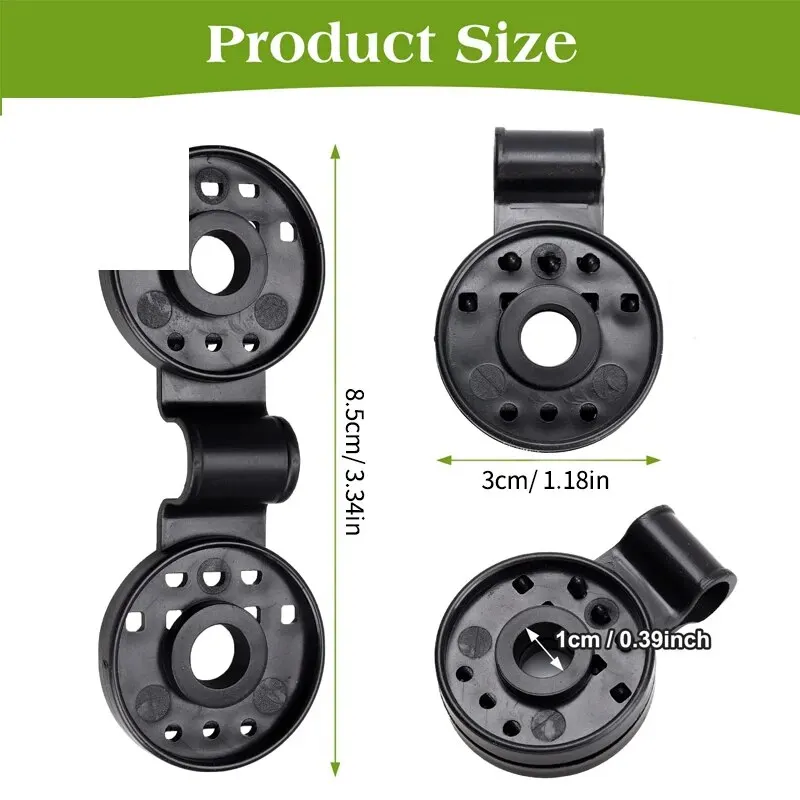 100pcs Sunshade Mesh Buckle Durable Can Withstand Bad Weather Conditions Locking Ring Design Tight And Firm Suitable For Garden image 6