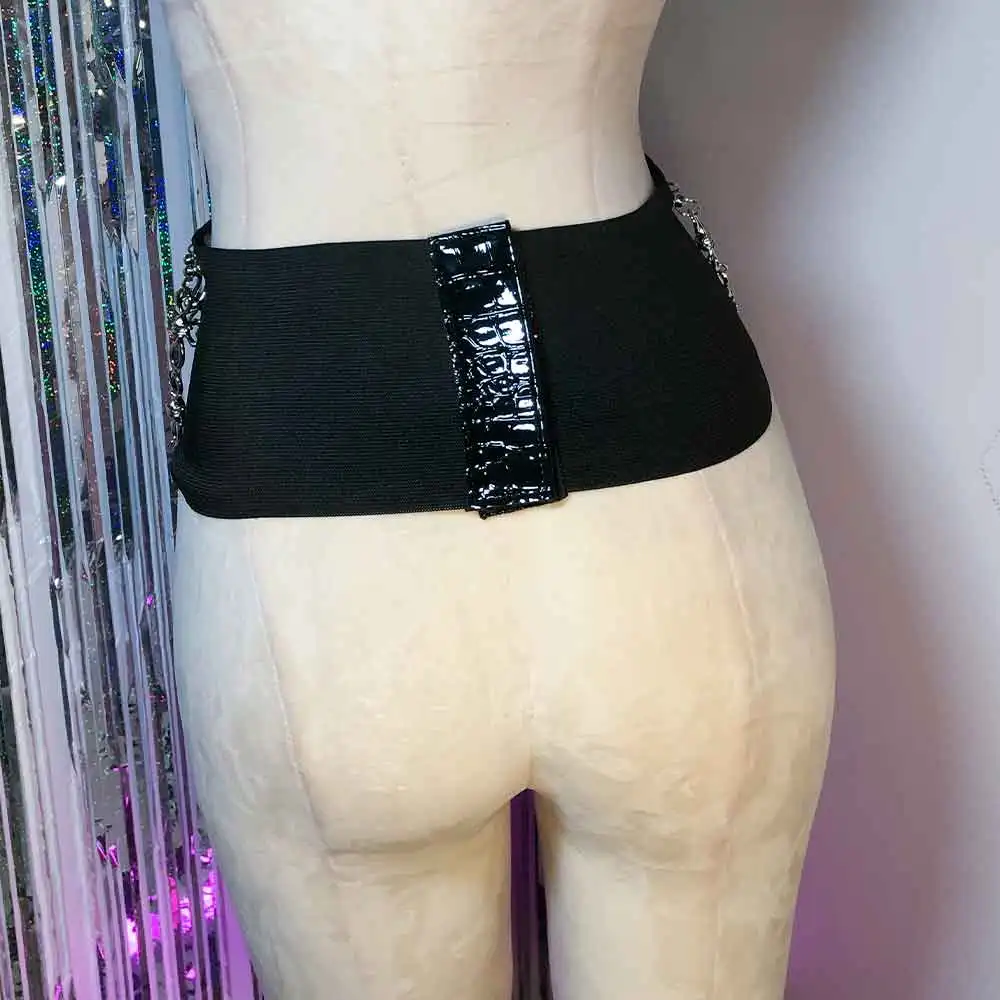 Teen Punk Rock Studded E-Girls Hand Made Glitch Core Gothic Eco Grunge Goth Y2K Vegan Leather TOPS 90s Harajuku DIY Emo Kawaii