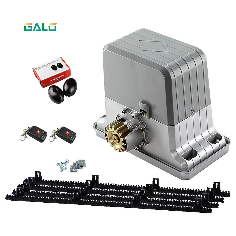 

1800KGS Automatic Sliding Gate Opener Rolling-Gate With 4 Meters Of Nylon Gear Racks