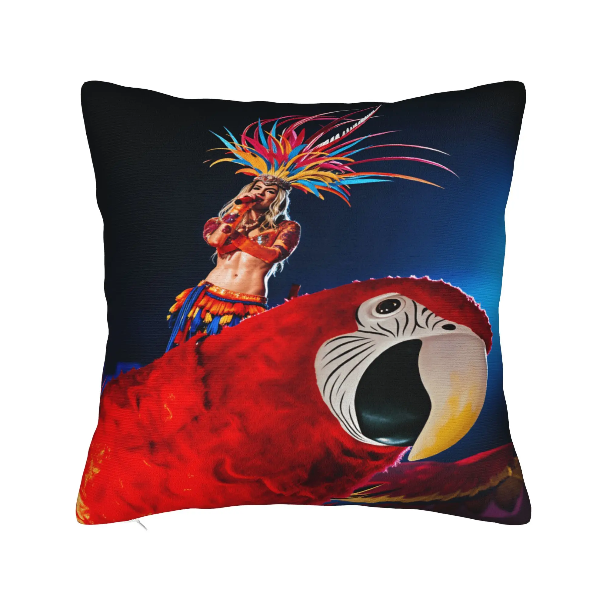 Pillow Cover Karols G Tropicoqueta Tour 2026  Novelty Pillow Case For Sofa Bedroom Home Decor Pillowcases
