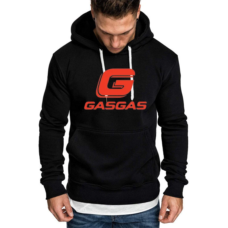 

Men's Hoodie Motorcycles GasGas Print Unisex Hooded Fleece Sweatshirt Cotton Pullover Outwear Casual High Quality Streetwear