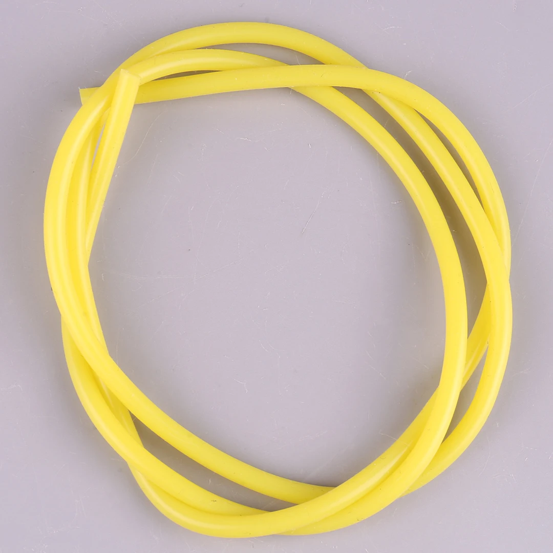 Farbiges Heizölrohr für Modellflugzeug, Spielzeug, ferngesteuertes Flugzeug, Methanol, Silikonkautschuk, Kraftstofftankrohr, Flugzeugzubehör