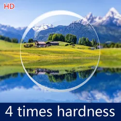 1.56 1.61 1.67 HD Prescription Lens MR-8 Aspherical Resin Optical Myopia Read Lenses High-definition 4 Times Heavy Hardness 2pcs