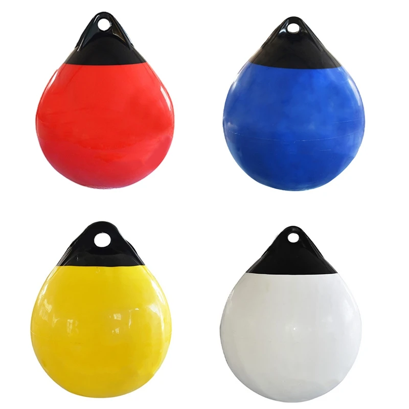 

Heavy Duty PVC Boat Fenders Ball Round Anchor Buoy Dock Bumper Ball Inflatable Protection Marine Mooring Buoy