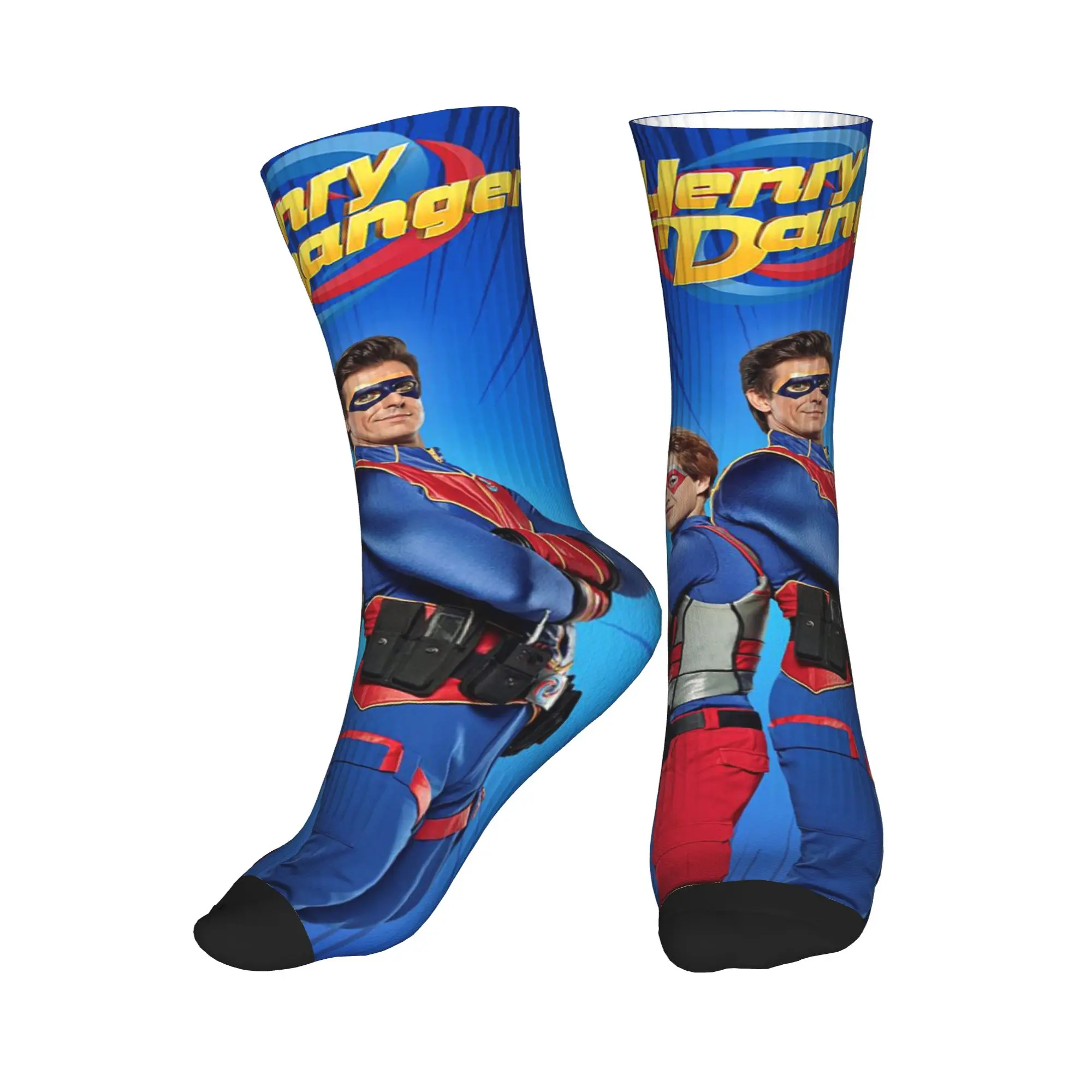 

Носки All Seasons Henry Danger Sport Middle Tube, супермягкие носки в стиле хип-хоп для мужчин и женщин