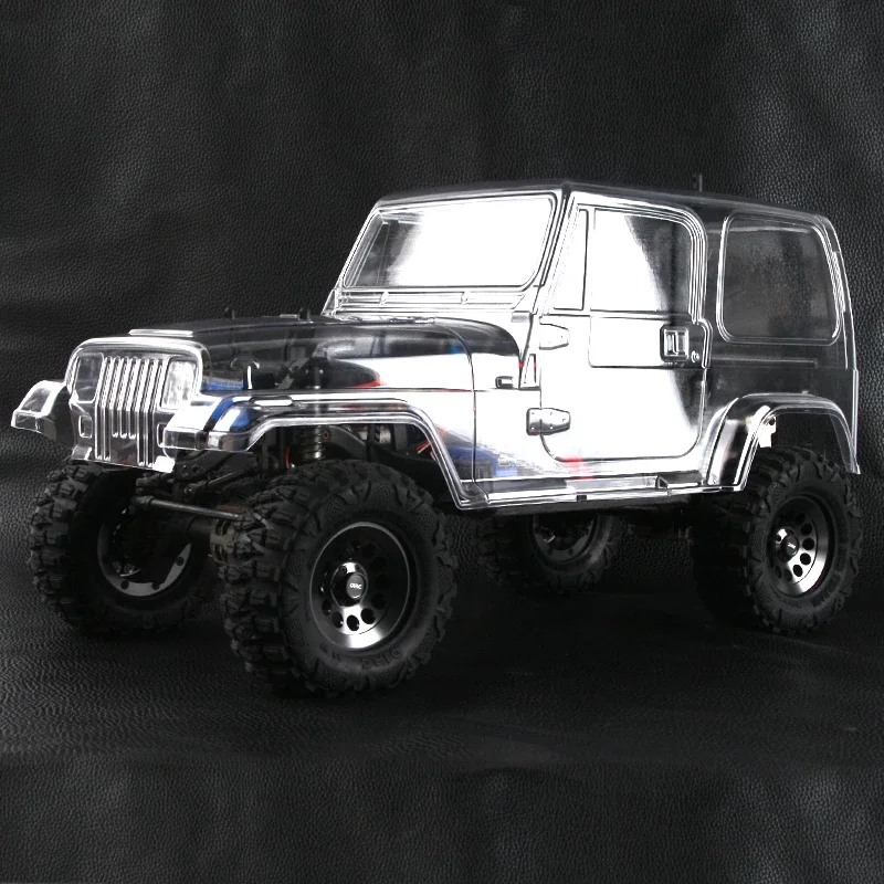 D1RC 324 wheelbase traxxas car shell transparent car shell for 1/10 RC Crawler Car TRX4 JEEP  shell Upgrade Accessories