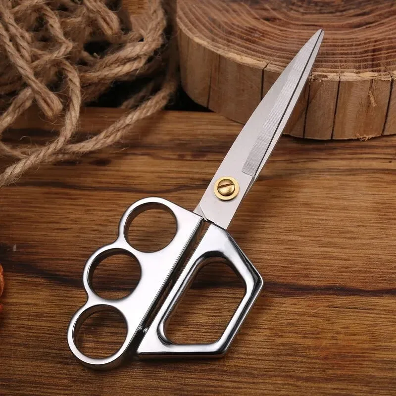 3Cr13 المقالات المنزلية كائن قطع الفولاذ المقاوم للصدأ EDC مقص حماية الأمن