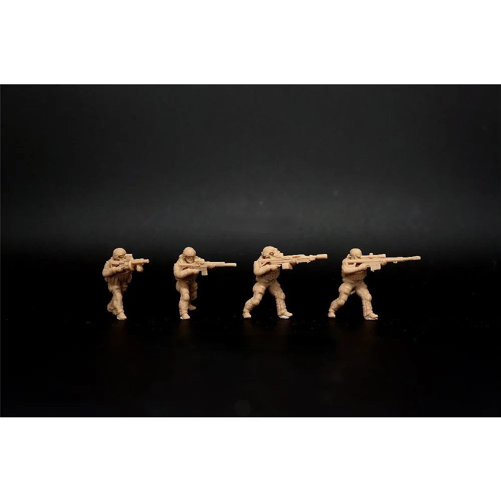 1/72 Modern US Heavy Weapons Squadron 4-member Genome (Miniature Soldiers)